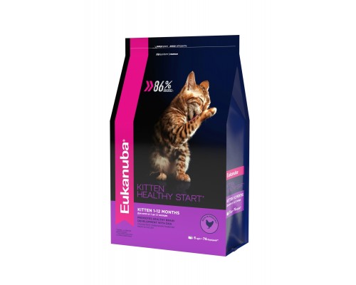 Корм Eukanuba для котят, беременных и кормящих кошек 2 кг