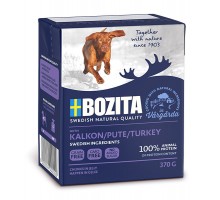 Bozita кусочки в желе для собак с индейкой 370 г