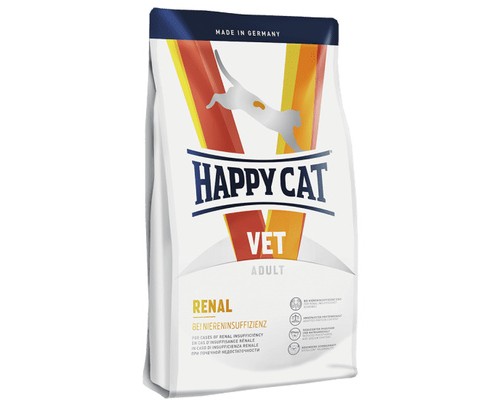 Happy cat  Renal ветеринарная диета для кошек при заболеваниях почек