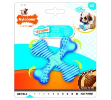 Nylabone х-косточка для щенков, аромат говядины, ХS 90 г