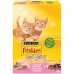 Корм Friskies сухой корм для котят до года, с курицей, молоком и полезными овощами 2 кг