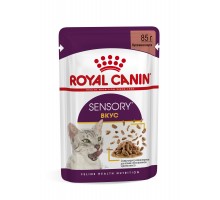 Royal Canin  Sensory консервированный полнорационный корм для взрослых кошек (от 1 года до 7 лет), стимулирующий вкусовые рецепторы, кусочки в соусе