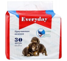 EVERYDAY впитывающие пеленки для животных (гелевые), 30 шт. 60х45 см