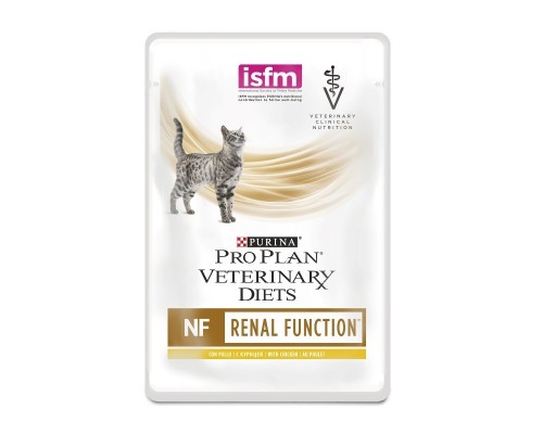 Purina Pro Plan Veterinary Diets кусочки в соусе для кошек при почечной недостаточности с курицей