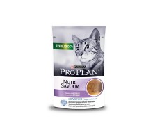 Purina Pro Plan (паучи)  Nutri Savour паштет для взрослых стерилизованных кошек старше 7 лет, с индейкой