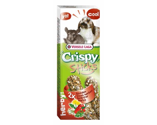 Versele-Laga палочки для кроликов и шиншилл Crispy с травами 220 г