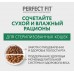 Perfect Fit набор кормов для стерилизованных кошек, c курицей (сухой корм 2,5кг и паучи 7шт х 75г) 3,03 кг