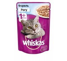 Whiskas влажный корм для кошек, рагу с форелью