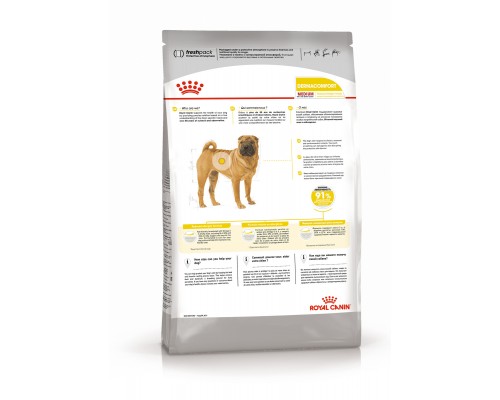 Корм Royal Canin для собак средних пород с чувствительной кожей 3 кг