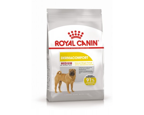 Корм Royal Canin для собак средних пород с чувствительной кожей 3 кг