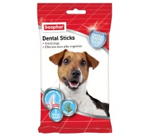 Beaphar лакомство для собак мелких пород для чистки зубов Dental Sticks 7шт 112 г