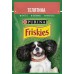 Friskies  для взрослых собак, кусочки с телятиной в подливе