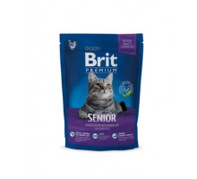 Корм Brit  Premium Cat для пожилых кошек, с курицей и куриной печенью 1,5 кг