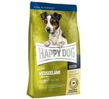 Корм Happy dog "Новая Зеландия" для чувствительных собак малых пород: ягненок + рис 4 кг