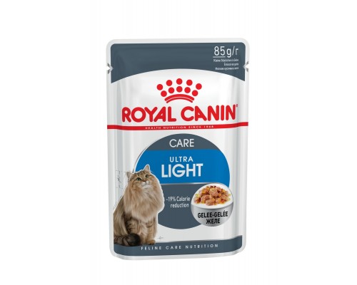 Royal Canin кусочки в желе для кошек: 1-7 лет, низкокалорийный