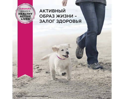 Корм Eukanuba для щенков с чувствительным пищеварением, с ягненком и рисом 12 кг