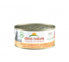 Almo Nature (консервы) консервы для кошек, с тунцом и креветками, 55% мяса