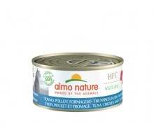 Almo Nature (консервы) консервы для кошек с курицей, тунцом и сыром, 50% мяса