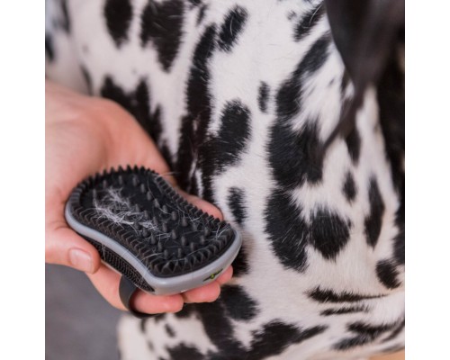 FURminator расческа резиновая Curry Comb, зубцы 5 мм 135 г