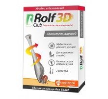 RolfClub 3D удалитель-выкручиватель клещей, 2 шт. 10 г