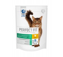 Корм Perfect Fit сухой корм для стерилизованных кошек, с курицей 1,2 кг