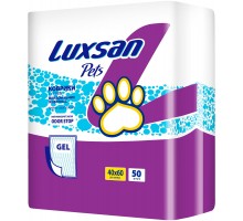 Luxsan пеленки для животных 40х60 см (гелевый абсорбент) 40?60см