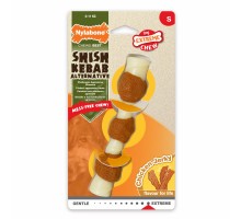 Nylabone кость для собак 0-11 кг, вкус экстремальный шашлык, вяленый цыпленок 119 г