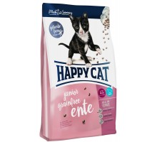 Корм Happy cat сухой корм для котят с Уткой 300 г