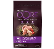 Корм Wellness CORE из индейки с курицей для щенков мелких и средних пород 1,5 кг