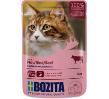 Bozita кусочки в желе для кошек, с говядиной