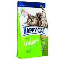 Корм Happy cat сухой корм для кошек Happy Cat "Эдалт ИНДОР" c ягнёнком ФитВелл 1,4 кг