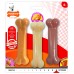 Nylabone набор из 3 косточек экстра-жестких (арахисовая паста/курица/бекон), S 179 г