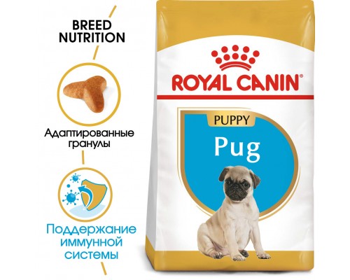 Корм Royal Canin для щенков мопса 1,5 кг