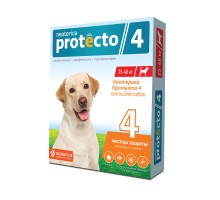 Neoterica Protecto капли от блох и клещей для собак 25-40 кг, 2 шт 64 г