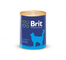 Brit  Premium консервы для кошек, с индейкой