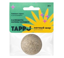 Tappi мятный шар с календулой и корнем солодки