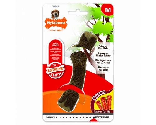 Nylabone игрушка Деревянная палочка, с ароматом бекона M