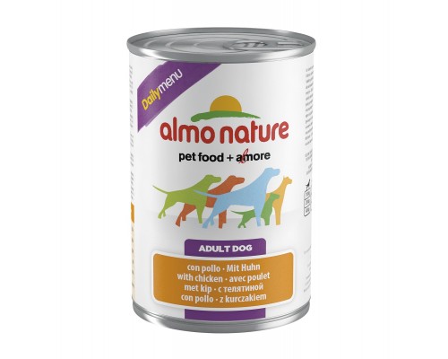 Almo Nature (консервы) консервы для собак "Меню с курицей" 400 г