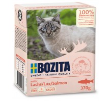 Bozita кусочки в соусе для кошек, с лососем