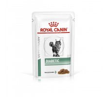 Royal Canin (вет. паучи) кусочки в соусе для кошек при диабете