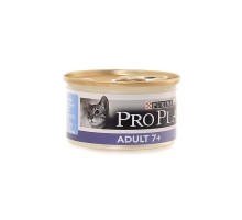 Purina Pro Plan (паучи) для взрослых кошек старше 7 лет, с тунцом, мусс