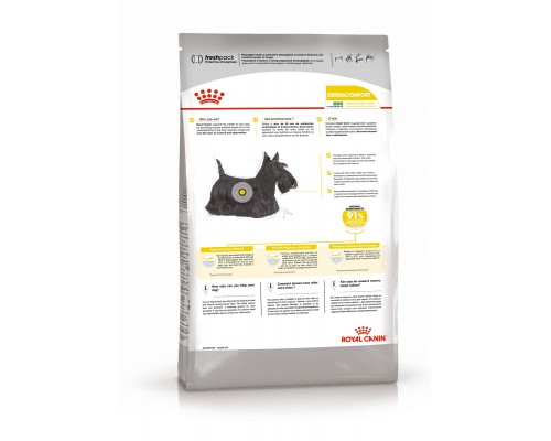 Корм Royal Canin для собак малых пород с чувствительной кожей 1 кг