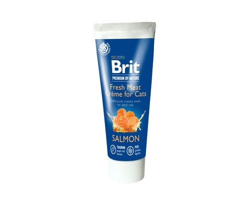 Brit паста "Brit Premium by Nature" для кошек из лосося 75 г