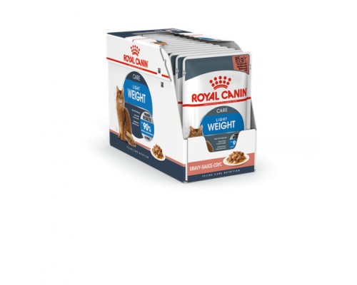 Royal Canin кусочки в соусе для кошек 1-10 лет (низкокалорийный)