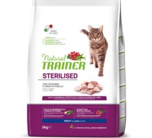 Trainer сухой корм д/взр. кастр. кошек со свеж. белым мясом 3 кг