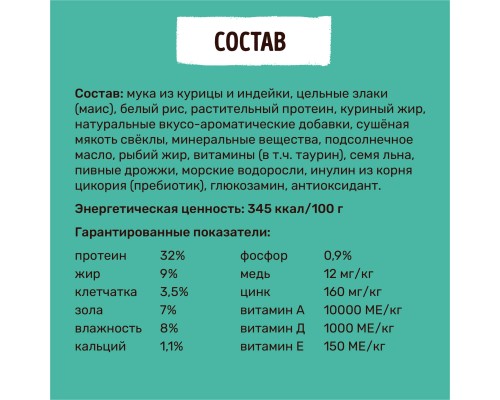 Корм Smart Cat для стерилизованных кошек, с курицей 400 г