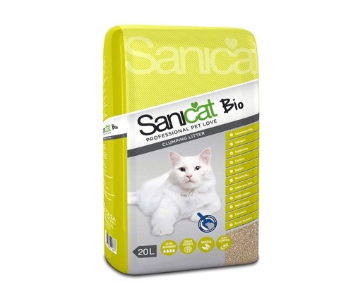 SaniCat комкующийся наполнитель без аромата 20 л