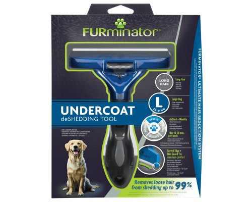 FURminator фурминатор L, для крупных собак с длинной шерстью 270 г