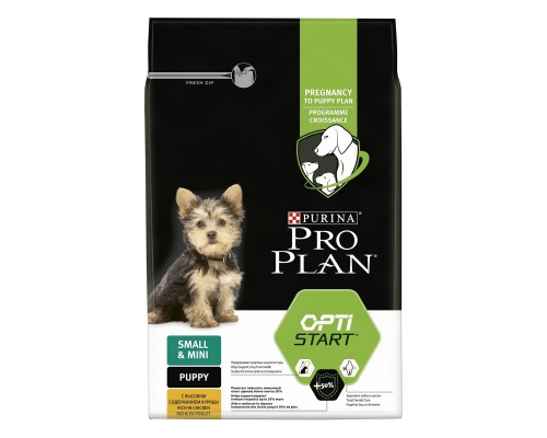 Корм Purina Pro Plan для щенков мелких и карликовых пород, с высоким содержанием курицы 7 кг