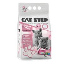 Cat step комкующийся минеральный наполнитель "Baby Powder" для котят 4,38 кг